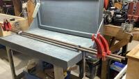 (2) PIPE CLAMPS - 75&rdquo;