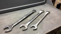 (1) PROTO 1 3/4&rdquo; WRENCH, (2) WESTWARD -1 7/8, 1 5/8