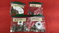FOREIGN CURRENCY - FRANCE, BELGIUM, GERMANY, POLAND