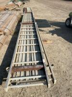 (2) 17&rsquo;6&rdquo; aluminum walkway / BIDDING PER LRNGTH
