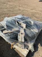 Pallet of new barbed wire