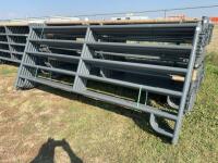 (9) 12 foot heavy duty magnum panels/bidding per panel