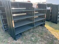 (11) 7&rsquo;6&rdquo; livestock panels /bidding per panel