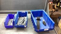 BINS WITH WRENCHES, STRAP FILTER WRENCHES