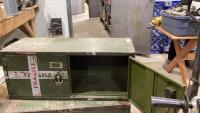METAL STORAGE BOXES - NO KEYS, ALL UNLOCKED