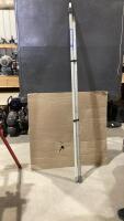 (2)PRO POLE ALUMINUM EXTENSION POLES