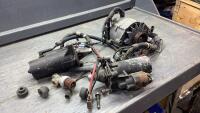 BASKET WITH ALTERNATOR AND STARTER MOTORS