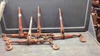(4) RATCHETING LOAD BINDERS