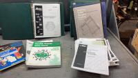 BOX WITH SAIT CARPENTER INSTRUCTION MANUAL, FIREARMS COURSE BOOK