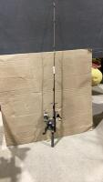(2) FISHING RODS & REELS