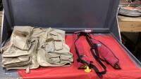 MUSTANG OUTERWEAR FISHING VEST & MUSTANG SURVIVAL INFLATABLE