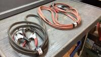 (2) SETS OF BOOSTER CABLES