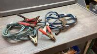 (2) SETS OF BOOSTER CABLES