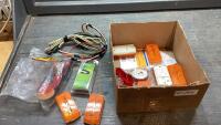 BOX W/CLEARANCE LIGHTS, REFLECTORS + MISC WIRING