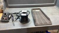 SOLDERING STATION, SPRINKLER SYSTEM ELECTRICAL WIRE, DOWNSPOUT EXTENDER