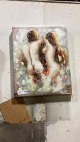 OIL PAINTING - MAN & WOMAN