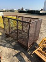 Forklift man basket