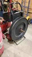 BANDING MACHINE W/ SOME CLIPS AND BANDING STRIPS