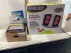 BOX WITH CD’S AND HOMEDICS FOOT MASSAGER