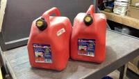 (2) 5 GALLON JERRY CANS