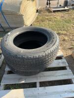 Two Goodyear wrangler 18 inch tires