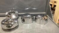 (4) NEW FORD SUPER DUTY HUB COVERS