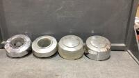 (4) USED FORD SUPTY DUTY HUB COVERS