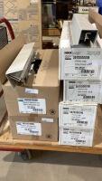 (6) BOXES - NOVIK LEDGE - VINYL ROCK CORNERS, ETC