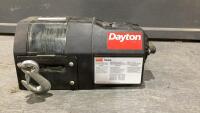 DAYTON 3VJ65 2500LB WINCH
