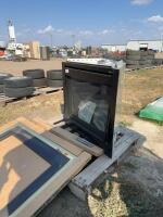 Gas fireplace/corner unit