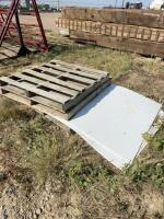 Sheets of Puck board