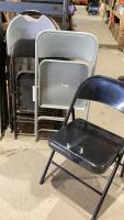 (5) FOLDING CHAIRS - ASSORTED
