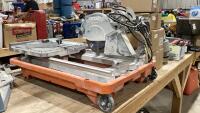 RIDGID WET CUTTING TILE SAW