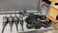 TOTE W/ YAKIMA SKYBOX ROOF BOX MOUNTS/CLAMPS AND SAFETY HARNESS