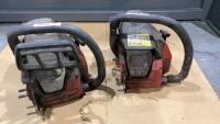 (2) JONSERED CHAINSAW MOTORS -PARTS ONLY