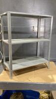 LIGHT WEIGHT METAL SHELF UNIT