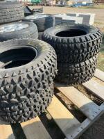 Set of four quad tires