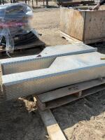 Pair of aluminum side boxes