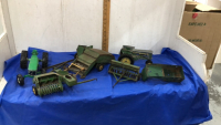 OLD METAL JOHN DEERE TOYS