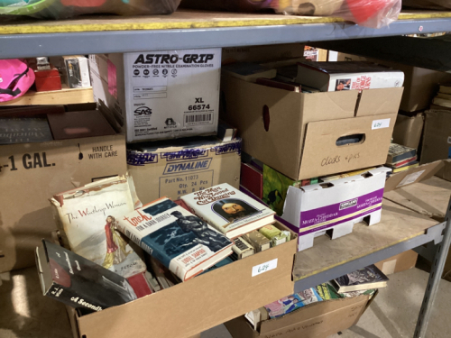 SHELF 14- LARGE AMOUNT OF BOOKS