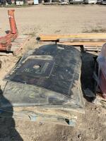 Pallet of rubber matting