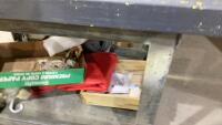 SMALL BIN OF NAILS & SCREWS