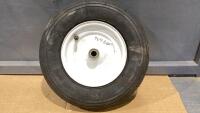 SMALL CARLISKE TIRE ON RIM