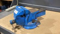 BLUE SWIVEL VISE