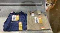 (2) PAIRS WRANGLER JEANS. - 36X30 RELAXED FIT