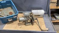 BIG &ldquo;UNIVERSAL&rdquo; GEAR DRIVE MEAT GRINDER + SAUSAGE STUFFER