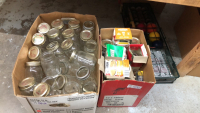 (2) BOXES OF PINT CANNING JARS