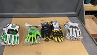 (7) PAIR IMPACT RESIST GLOVES - SIZE XL