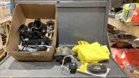 RAIN COAT & PANTS, PVC FITTINGS, BOSCH MOTOR