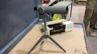 BUSHNELL SPOTTING SCOPE + TRIPOD - HAS LENS CAP